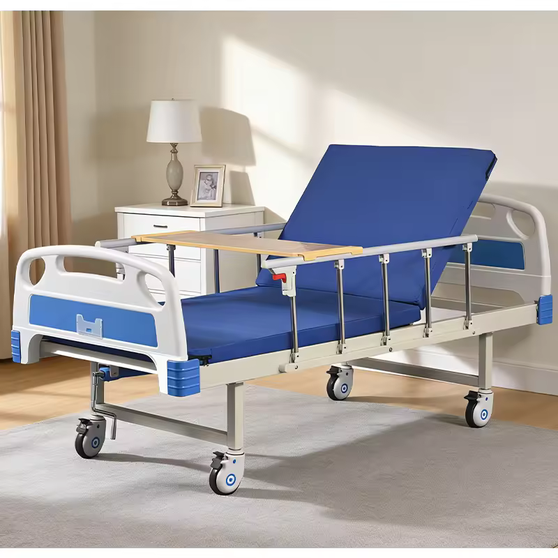single crank bed with mattress Why Choose This Single Crank Hospital Bed? This Single Crank Hospital Bed is designed to provide dependable patient care support with practical functionality, durable construction, and user-friendly operation. Its adjustable backrest system, hospital-grade frame, and patient safety features make it an excellent choice for healthcare facilities, caregivers, and home patient management.