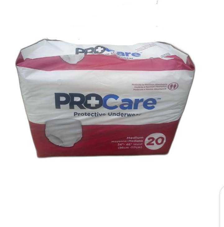 PROcare Proctive Underwear Adult Diaper Medium Size - Regino Medicals  Limited
