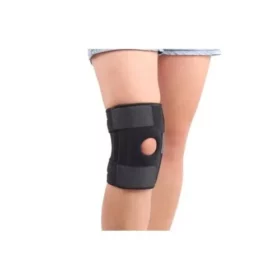 Adjustable Kneepad For Outdoor Sports Safety - Black