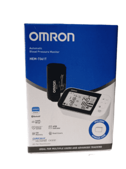 omron HEM-7361T Automatic Blood pressure monitor is a clinically validated device that measures blood pressure and pulse rate