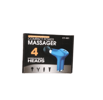 Compact power massager