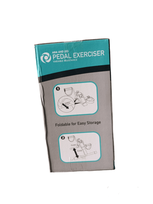 An arm and leg pedal exerciser, also known as a pedal exerciser or leg cycle, is a versatile fitness device that provides a low-impact workout for both the upper and lower body