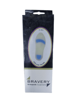 Br-8005 Bravery Silicone Insole is a type of shoe insert made from silicone, a flexible and durable synthetic material. silicone insoles are designed to provide cushioning, support, and comfort for your feet while walking, running, or engaging in other activities