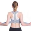 A posture corrector brace is a device designed to help improve and maintain good posture by providing support and stability to the upper back, shoulders, and spine. here are some common features and uses of a posture corrector brace: 1. Adjustable straps: Allows for a customizable fit 2. Breathable materials: For comfort and ventilation 3. Ergonomic design: contours to the natural shape of the upper back 4. Supportive padding: provides cushioning and stability 6. Lightweight: Easy to wear under clothing