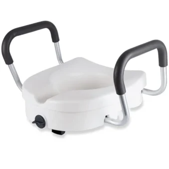 Toilet Raiser is a device designed to elevate the height of a toilet seat, making it easier and safer for individuals with mobility or flexibility issues to use the bathroom. Buy all medical equipment at https://regino.com.ng