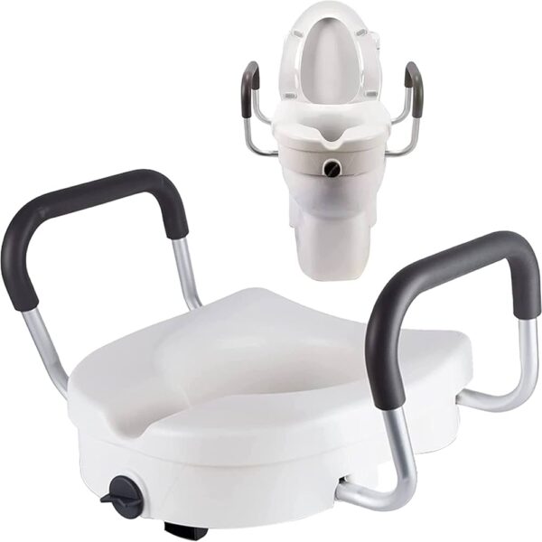 Toilet Raiser is a device designed to elevate the height of a toilet seat, making it easier and safer for individuals with mobility or flexibility issues to use the bathroom. Buy all medical equipment at https://regino.com.ng