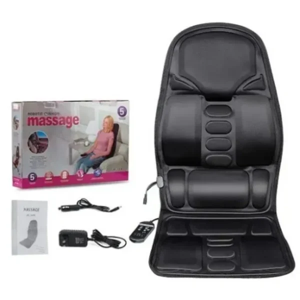 Robotic car seat cushion massager