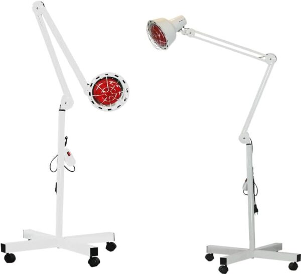 An infrared IR lamp with stand is a versatile ans convenient device that provides heat therapy for various applications. Here are its key features and uses: