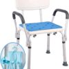 bathing chair, also known as a shower chair, helps people bathe safely and independently. It can be used by people with reduced mobility, strength, or balance. Uses Safety: Prevents falls and injuries in the shower Comfort: Provides a stable seat and reduces strain on the lower body Independence: Allows people to bathe without assistance Support: Provides additional support and stability for people with chronic diseases or injuries