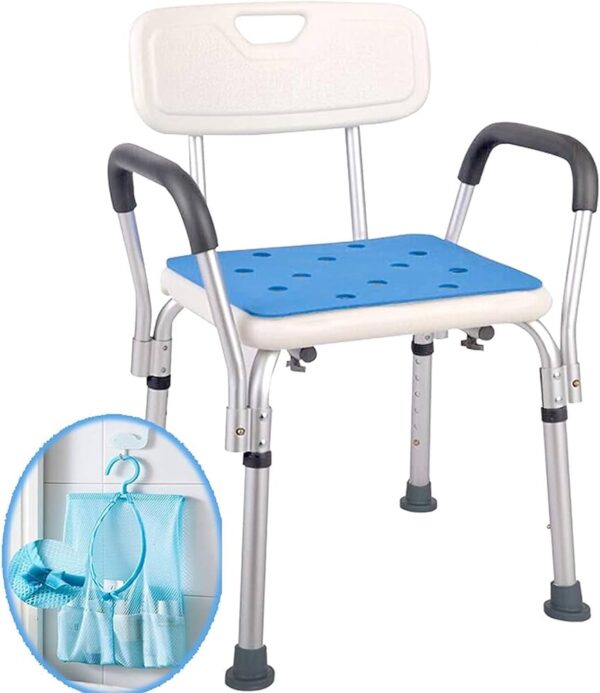 bathing chair, also known as a shower chair, helps people bathe safely and independently. It can be used by people with reduced mobility, strength, or balance. Uses Safety: Prevents falls and injuries in the shower Comfort: Provides a stable seat and reduces strain on the lower body Independence: Allows people to bathe without assistance Support: Provides additional support and stability for people with chronic diseases or injuries