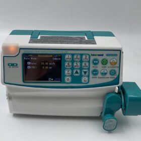 syringe pump is a medical device used to deliver precise, small volumes of fluids, like medications or nutrients, at a controlled rate into a patient's body, primarily through an intravenous line, making it particularly useful for administering concentrated drugs or delicate infusions requiring precise dosing; key features include programmable flow rates, compatibility with various syringe sizes, and the ability to deliver very small volumes consistently, often used in critical care settings and research laboratories.