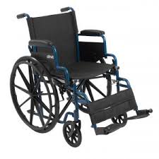 Mobile Masterpiece of Class... Durability and Comfort, The Blue Streak Wheelchair with Flip Back Desk Arms from Drive Medical represents a new class of leading-edge mobility enhanced wheelchairs that have been engineered and structured, to not only meet, but exceed the growing demands and expectations of users who cherish independence, mobility and comfort. It arrives at your door loaded with features designed to enable and enhance your mobility and comfort. Arm rests are fully padded. The frame, black cross brace and the nylon upholstery is durable, attractive and easy to clean. BUY WHEELC1HAIR IN NIGERIA FROM REGINIO.COM.NG