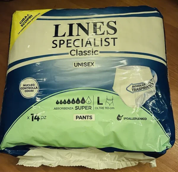 Lines specialist Classic Adult diaper