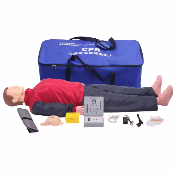 Nursing training mode:Simulate Patient Care - Training patient manikin is Life Size, realistic flexibility of limbs and joints, various positions can be realized, can simulate bathing and changing clothes for patients in bed Features: easy to operate, easy to operate, easy to disassemble, practical and durable. Professional Training Design - With the help of our Patient Nursing Manikin, you can practice various nursing skills, A wide range of applications: Essentials for medical schools, hospitals, medical institutions, etc. Use this model to help skilled tracheal intubation to improve the rate of asphyxia recovery. Kinematics: Wounds are diverse and can be used as a nursing exam and training. Simulating real wounds allows beginners to experience wound management. Multifunction Demonstration Manikin Anatomical Human Model for Nursing Medical Training Teaching & Education Medical Supplies