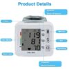 Voice Digital Wrist Electronic Blood Pressure Monitor LCD