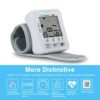 Voice Digital Wrist Electronic Blood Pressure Monitor LCD