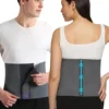 Bwell Tummy trimmer belts, also known as waist trainers or slimming belts or abdominal belt, are designed to shape and support the waistline, potentially reducing its appearance and providing some back support. They work by compressing the abdominal area, which can help with temporary waistline reduction and improved posture. Additionally, some belts are designed to increase core temperature and promote sweating during exercise, potentially aiding in calorie burning. Uses and Potential Benefits: Temporary Waistline Reduction: Tummy trimmer belts can provide a temporary slimming effect by compressing the abdominal area.  Improved Posture: The compression and support provided by the belt can help improve posture by encouraging better alignment of the core and back muscles.  Back Support: Some belts are designed to provide lumbar support, which can be beneficial for individuals experiencing lower back pain or discomfort.  Increased Sweating: Certain belts are made of materials that promote sweating during exercise, which may aid in calorie burning.  Postpartum Recovery: Some belts are specifically designed to provide support and help women recover from pregnancy and childbirth. 