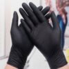 Black Nitrile Disposable Medical Exam Gloves100pcsFree Latex- Food Gloves
