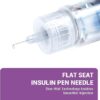 Insulin Pen Needles 31G 5mm, Ultra Fine Diatetic Needles for Insulin Injection, Compatible with Most Insulin Pen, 0.25mm x 5mm (5/32”) (100 Count)