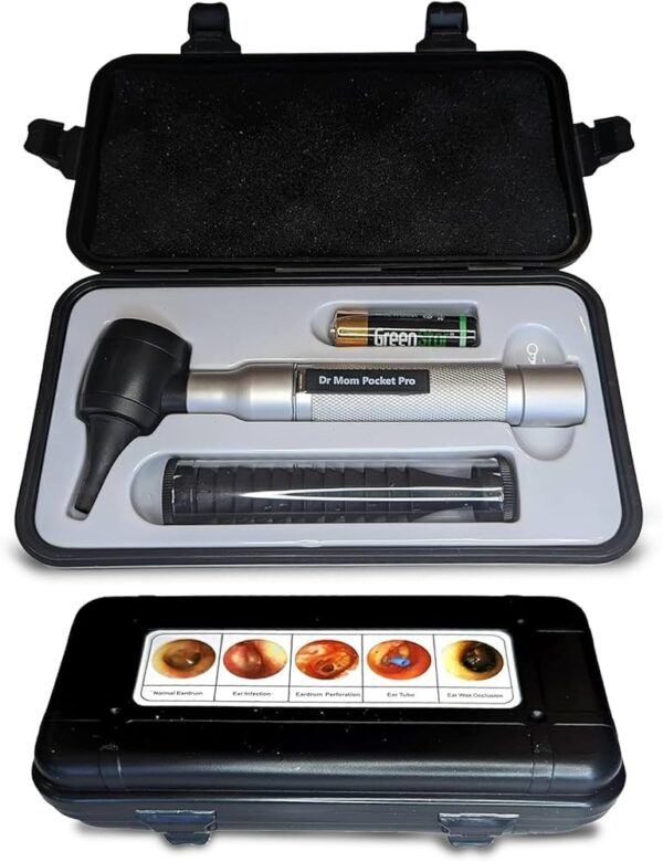 otoscope is a medical instrument used to examine the ear canal and eardrum, and sometimes the nose and throat. It consists of a light source and a