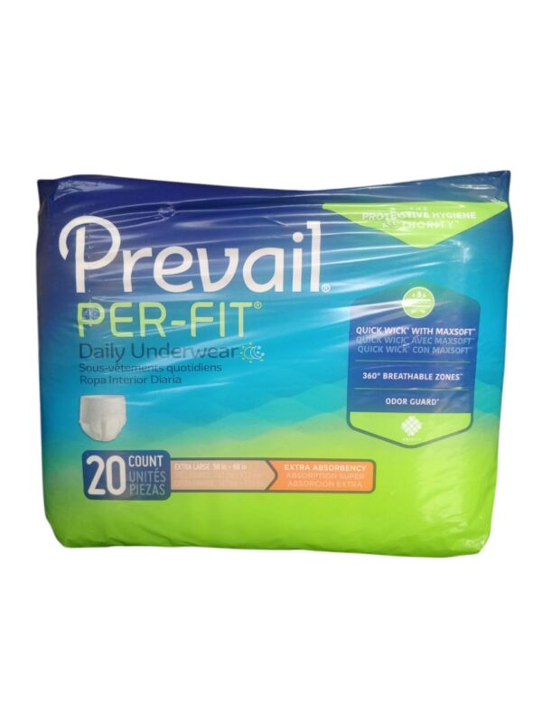 Prevail adult diapers are designed for incontinence management, offering various benefits for individuals experiencing moderate to heavy bladder or bowel leakage. They provide extra leakage protection, promote skin health, and offer comfort and discretion.