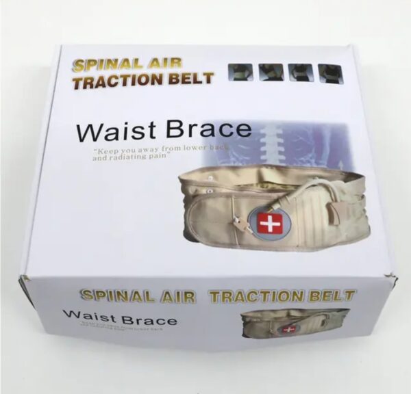 spinal air traction belt, also known as a lumbar decompression belt, is designed to alleviate lower back pain and improve posture. Here's a breakdown of its uses and benefits: Uses: Pain Relief: Reduces pressure on spinal discs and nerve roots, relieving pain caused by conditions such as herniated discs, sciatica, and spinal stenosis. Spinal Alignment: Helps to correct posture by supporting the spine, which is beneficial for people who spend a lot of time sitting or standing. Muscle Relaxation: Stretches and relaxes the muscles in the back, alleviating muscle spasms and fatigue. Decompression: Creates space between the vertebrae to reduce pressure on the discs and nerves.