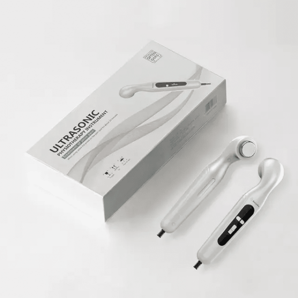 Product Features: Operates in continuous mode (100% Duty Cycle). Head warming feature pre-heats the sound head applicator for increased patient comfort Watertight for use in underwater therapy (Ultrasound head only – IPX7) Slectable output power intensities Timer Settings (5, 10, or 15 minutes) Small, ergonomic design that is easy to hold and portable 1 Year Manufacturer Warranty Doctor Recommend & Patient Trusted