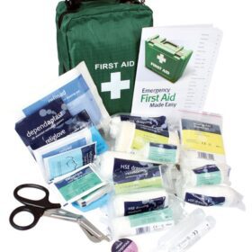 Treating minor injuries with a first aid kit can be more cost-effective than seeking professional medical care for minor issues.