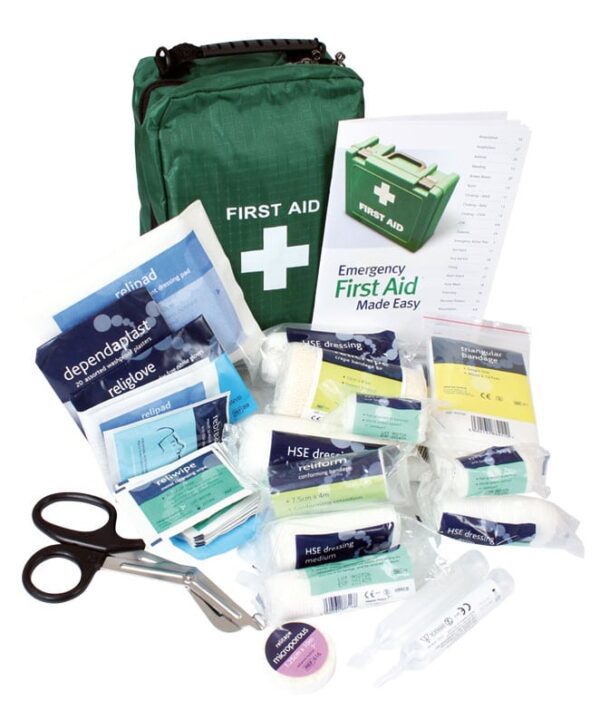 Treating minor injuries with a first aid kit can be more cost-effective than seeking professional medical care for minor issues.