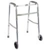 Foldable walking frame with wheels Walking frames with wheels, are mobility aids that provide support and stability for individuals with reduced mobility, helping them walk with greater confidence and independence. They are particularly useful for those who need some assistance with balance and weight-bearing while walking, whether due to injury, illness, or the effects of aging.