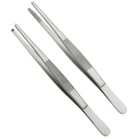 Tooth dissecting forceps, or dissecting forceps, are surgical instruments primarily used for grasping, manipulating, and dissecting tissues, particularly in surgical procedures. They come in various forms, including toothed and non-toothed varieties, and can be straight or curved, depending on the application. These forceps are also used in dental procedures, such as tooth extraction.