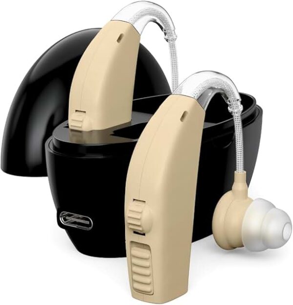 Behind-the-Ear (BTE) hearing aids, and their uses and benefits primarily revolve around improving hearing for individuals with hearing loss, particularly seniors.  Uses: Addressing Mild to Moderate Hearing Loss: These hearing aids are specifically designed for individuals experiencing mild to moderate hearing loss, helping to amplify sounds and improve clarity.  Enhancing Communication and Social Interaction: By amplifying speech and reducing background noise, they enable users to engage more effectively in conversations and social settings.  Aiding in Everyday Activities: They assist in hearing in various scenarios, such as watching TV, listening to music or audiobooks, and participating in phone calls. 