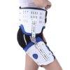 Adjustable Articulated Hip Joint Abduction Orthosis Leg Splint. A hip abduction brace is used to stabilize the hip joint and prevent excessive movement, often following surgery or injury. It can be challenging to get used to and may affect activities like sitting upright or getting up from low seats.