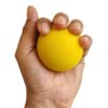 PHYSIOTHERAPY HAND EXERCISE BALL(RED,BLUE 7CM)/POLYURETHANE SOFT BALL/YOGA MASSAGE EXERCISE BALL/HAND THERAPY FINGER GRIP REHABILITATION