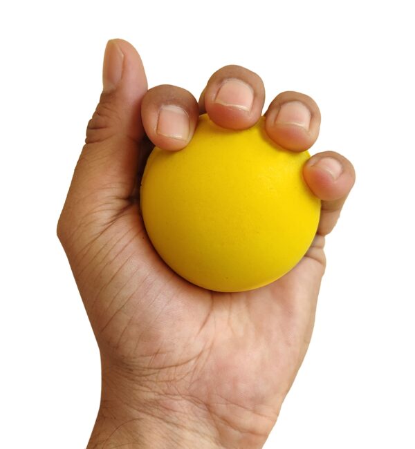 PHYSIOTHERAPY HAND EXERCISE BALL(RED,BLUE 7CM)/POLYURETHANE SOFT BALL/YOGA MASSAGE EXERCISE BALL/HAND THERAPY FINGER GRIP REHABILITATION