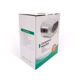 AC 220V/50Hz voltage, 168VA power, 8ml medication capacity, and a particle size range of 0.5-10µm