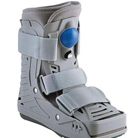 Aircast walker boots are used to support and protect the foot and ankle after injuries or surgery, aiding in the healing process and managing pain and swelling. They are commonly prescribed for conditions like ankle sprains, fractures of the foot or ankle, soft tissue injuries, and after foot or ankle surgery. Common uses of Aircast walker boots: Fractures: Provide support and immobilization for stable fractures of the foot, ankle, or lower leg. Severe Ankle Sprains: Help stabilize and protect the ankle joint after a severe sprain, allowing for controlled healing. Soft Tissue Injuries: Support and protect injured ligaments, tendons, or muscles in the foot and ankle. Post-Operative Care: Offer protection and support following foot or ankle surgery. Bunionectomies: Aid in the healing process after bunion surgery. Edema Management: Can help reduce swelling and inflammation in the foot and ankle. Diabetic Foot Care: Provide support and protection for individuals with diabetic foot complications. Arthritis: Can offer stability and pain relief for individuals with arthritis affecting the foot or ankle. Plantar Fasciitis: Some individuals may use them to support the foot and reduce stress on the plantar fascia.