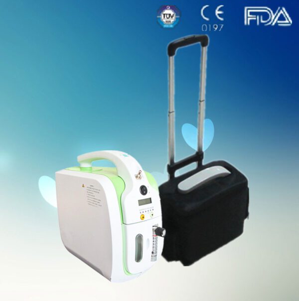 3-liter oxygen concentrator with a battery backup provides supplemental oxygen for medical and wellness purposes, with the added benefit of continuous operation during power outages. It separates oxygen from ambient air and can be used for various conditions like COPD, heart conditions, and altitude sickness, as well as for general wellness. The battery backup ensures uninterrupted oxygen supply, crucial for those needing continuous therapy. Uses: Medical Treatment: For individuals with respiratory conditions like COPD, asthma, bronchitis, cystic fibrosis, emphysema, lung cancer, and pneumonia, as well as those recovering from respiratory trauma. Wellness: For general health and well-being, including stress reduction, improved sleep, and enhanced immunity. Specific Applications: Can be used for altitude sickness, cervical spondylosis, and even during pregnancy to ensure adequate oxygen for both mother and baby. Portable Oxygen Therapy: The battery backup allows for mobility and continued oxygen use during travel or when a power outlet is unavailable. Specifications: Oxygen Flow Rate: Typically, a 3-liter concentrator has a maximum flow rate of 3 liters per minute. Oxygen Concentration: The concentrator can achieve a high oxygen concentration, usually around 93% +/- 3%. Battery Backup: The rechargeable battery allows for continuous operation during power outages, with varying battery life depending on the model and flow settings. Portability: Many models are designed to be lightweight and compact, making them easy to transport. Adjustable Flow Settings: Some models offer adjustable flow settings, allowing users to customize oxygen delivery. Safety Features: May include alarms for power failure, high/low pressure, low flow rate, and high temperature.