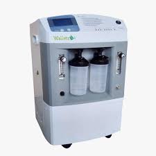 10-liter oxygen concentrator is a medical device that provides supplemental oxygen to patients who require higher flow rates than standard concentrators. It extracts oxygen from the ambient air, delivering a stream of concentrated oxygen, typically around 90-96% purity, at a flow rate of up to 10 liters per minute (LPM). These concentrators are commonly used in hospitals, clinics, and even homes for patients with respiratory conditions. Uses: Oxygen Therapy: Primarily used to provide supplemental oxygen to patients with respiratory illnesses like COPD, asthma, or other conditions requiring increased oxygen levels. Hospital and Clinical Settings: Suitable for use in hospitals, particularly in intensive care units (ICU), operating rooms, and general wards, where they can be connected to ventilators or anesthesia machines. Home Healthcare: Increasingly used in home settings for patients requiring long-term oxygen therapy, offering a convenient and safe alternative to oxygen cylinders. Mobile Health Services: Can be used in mobile health units or clinics for providing oxygen therapy in remote areas or during emergencies. Specifications: Flow Rate: Delivers oxygen at a flow rate of up to 10 LPM (liters per minute), with adjustable flow control. Oxygen Concentration: Typically provides oxygen concentration of 90-96%. Outlet Pressure: May vary, but generally around 0.04-0.07 MPa (20-60 PSI). Power Consumption: Typically between 400-1200 watts, depending on the model and settings. Sound Level: Generally operates at a relatively low noise level, around 50 dB or less. Weight: Varies, but can range from 19 kg to 33 kg (42 lbs to 73 lbs). Safety Features: Often includes alarms for power failure, high/low pressure, and low oxygen concentration. Mobility: Many models are equipped with wheels for easy transportation. Other Features: May include a humidifier bottle attachment, oxygen purity indicator, and connections for nebulizers or other medical equipment.