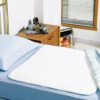 Invacare waterproof reusable bed pads are designed for managing incontinence and protecting bedding. They offer a cost-effective and eco-friendly alternative to disposable pads, featuring high absorbency, comfort, and durability. These pads are typically machine washable and dryable, making them a practical choice for individuals with incontinence or those who want to protect their bedding from spills and stains.