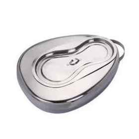 Stainless steel bedpans are primarily used to provide a sanitary and convenient way for individuals with limited mobility to relieve themselves while in bed. They are particularly useful for bedridden patients, those recovering from surgery, or elderly individuals who may have difficulty using a standard toilet. The benefits include durability, ease of cleaning, and resistance to bacterial growth, promoting hygiene and infection control. Here's a more detailed look at the uses and benefits: Uses: Bedridden Patients: Individuals who are unable to leave their bed for any reason rely on bedpans for basic hygiene needs. Post-Surgery Recovery: Patients recovering from surgery, especially those involving the lower body, may need to use a bedpan to avoid strain. Elderly Care: Elderly individuals with mobility limitations or other health conditions can benefit from the convenience and ease of use of a bedpan. Home Care and Hospitals: Bedpans are a common tool in both home healthcare settings and hospitals, providing a hygienic and practical solution for patient care. Benefits: Durability and Longevity: Stainless steel is a robust material that can withstand repeated use and cleaning, making it a cost-effective option. Hygiene: Stainless steel is non-porous and easy to clean, minimizing the risk of bacterial growth and infection. Comfort and Ergonomics: Many bedpans are designed with a contoured shape to maximize comfort during use.