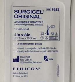 Surgicel, also known as oxidized regenerated cellulose, is a hemostatic agent used during surgical procedures to control bleeding when other methods are ineffective or impractical. It works by providing a matrix for blood to clot and is eventually absorbed by the body. Here's a more detailed explanation: How it works: Surgicel is made of plant-based cellulose that has been oxidized. When it comes into contact with blood, it interacts with platelets and other blood components, promoting clot formation. The material also causes a localized reduction in blood pH, which can help constrict blood vessels and enhance clotting. Surgicel is designed to be absorbed by the body over time, typically within a few weeks, without hindering the natural healing process. Common uses: Control of capillary, venous, and small arterial bleeding: Surgicel is used in various surgical specialties to manage bleeding that is difficult to control with traditional methods like ligation. Adjunct to other hemostatic techniques: It can be used in conjunction with other methods to achieve hemostasis, particularly in areas where direct pressure or sutures are challenging. Endoscopic procedures: Surgicel can be applied in minimally invasive surgeries using specialized applicators, like the SURGICEL™ Endoscopic Applicator from J&J MedTech. Various surgical specialties: Surgicel is used in a wide range of surgical fields, including neurosurgery, general surgery, gynecology, and urology. Important considerations: Proper application: It's important to use the appropriate amount of Surgicel and to apply it correctly to the bleeding site. Removal: In some cases, excess Surgicel may need to be removed after bleeding has stopped, especially in open wounds, by irrigation or forceps. Potential complications: While generally well-tolerated, complications like granuloma formation or delayed healing have been reported with excessive or improper use.
