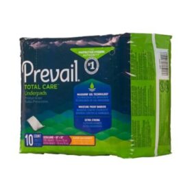Prevail Total Care Underpads are used to provide reliable and comfortable protection for various surfaces from accidental leakage. Uses of Prevail Total Care Underpads: Surface Protection: They are designed to protect beds, linens, chairs, and other surfaces from moisture, spills, and incontinence. Moisture Absorption: Featuring MaxSorb Gel Technology, these underpads quickly lock in moisture, helping to keep the user dry and comfortable. Overnight Use: Their extra-strong construction resists stretching and tearing even when wet, making them suitable for overnight use.