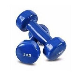 This 2kg dumbbell, commonly used in pairs, is primarily utilized for various fitness activities, particularly those focusing on toning, endurance, and rehabilitation. Specific Uses: Muscle Toning and Sculpting: It helps improve muscle tone and sculpt various body parts, including arms, shoulders, back, legs, chest, and abdomen. Aerobic Workouts: Due to its lighter weight, it's suitable for incorporating into aerobic exercises, enhancing cardiovascular fitness and calorie burning. Muscular Endurance: Regular use can increase muscular endurance for sports and daily activities. Weight Loss: It aids in weight loss by increasing calorie expenditure during workouts. Rehabilitation and Physiotherapy: It can be used in physiotherapy exercises for recovery and strengthening. Home Strength Training: It's a practical tool for home-based strength training routines.