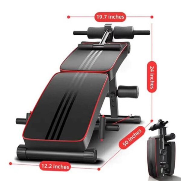 Decline workout bench |Premium Multifunction SitUp Bench