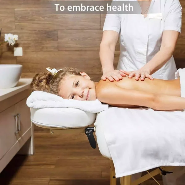 Massage beds offer a range of benefits including relaxation, pain relief, improved circulation, and enhanced sleep quality. They can be used at home or in professional settings like spas and clinics. Benefits of Massage Beds: Pain Relief: Massage beds can help alleviate muscle tension, aches, and pains, providing relief from conditions like back pain, neck pain, and stiffness. Improved Circulation: The massage action, especially with features like vibration or rollers, can stimulate blood flow, improving circulation and potentially reducing numbness. Relaxation and Stress Reduction: Massage beds promote relaxation and can help reduce stress and anxiety by releasing endorphins and easing muscle tension. Enhanced Sleep Quality: Relaxation and pain relief provided by massage beds can contribute to better sleep quality. Improved Posture and Flexibility: Massage can improve flexibility and range of motion, and massage beds can help with proper body alignment during massage sessions. Convenience: Massage beds offer the convenience of having a massage in the comfort of your own home or at a spa without needing to schedule appointments. Ergonomics for Therapists: Massage beds with adjustable features can improve ergonomics for massage therapists, allowing them to adjust the bed height and angle for better working condition