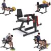 Adjustable Leg Extension and Curl Machine | Lower Body Workout for Home Gym: Target your quads, hamstrings, and glutes with this adjustable leg extension and curl machine. Ideal for lower body workouts, muscle toning, and strength training at home.