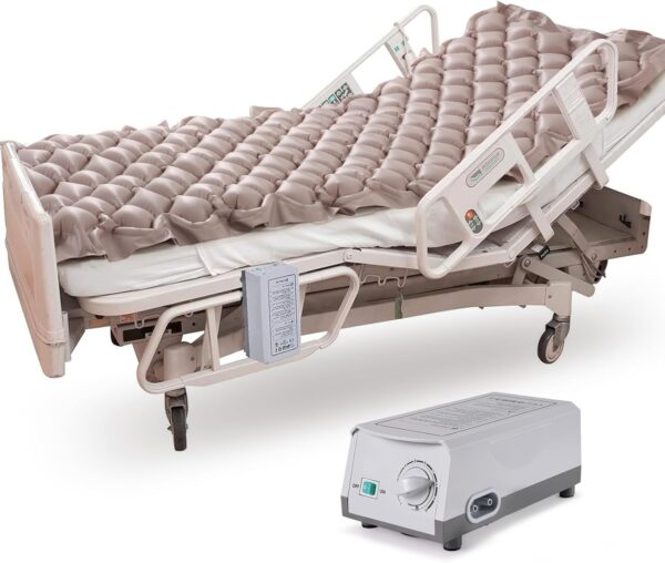 anti-decubitus air mattress is used primarily for the prevention and treatment of bed sores (pressure ulcers) by redistributing body weight, improving blood circulation, and enhancing airflow to the skin. This is achieved through alternating pressure technology, where individual air cells in the mattress inflate and deflate in cycles, constantly changing the points of pressure on the patient's body. They are ideal for bedridden individuals, those with limited mobility, or anyone at high risk of developing pressure sores due to prolonged bed rest. Key Uses of Anti-Decubitus Air Mattresses Pressure Sore Prevention: The main function is to stop pressure ulcers from forming on bony areas like the elbows, shoulders, and heels by evenly distributing the patient's weight over a larger surface area. Promotes Blood Circulation: The constant, alternating movement of air cells stimulates blood flow, which is crucial for keeping the skin and underlying tissues healthy. Improves Comfort and Skin Health: By reducing constant pressure and improving airflow, the mattress keeps the skin cool and dry, increasing patient comfort and reducing the risk of moisture-related skin breakdown. Treatment Support: In addition to prevention, the consistent pressure relief and circulation support can aid in the healing of existing pressure sores. Patient Mobility & Comfort: Provides a more comfortable and dynamic surface for patients who spend extended periods in bed, supporting their overall well-being. Who Benefits from an Anti-Decubitus Air Mattress? Bedridden patients: Individuals who are confined to a bed for a long duration are at high risk and benefit significantly from this type of mattress. Elderly patients: Older individuals with fragile skin and limited mobility are particularly vulnerable to pressure sores. Patients with chronic illnesses: Those suffering from conditions that limit their ability to move or change positions often require the support of an anti-decubitus mattress. Individuals at high risk: Anyone identified by a healthcare professional as having a high risk for developing pressure ulcers, regardless of the specific condition