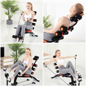 Tone your abs and core with Wonder Core Six Pack Care. Compact exercise machine for sit-ups, crunches, and full-body home fitness.