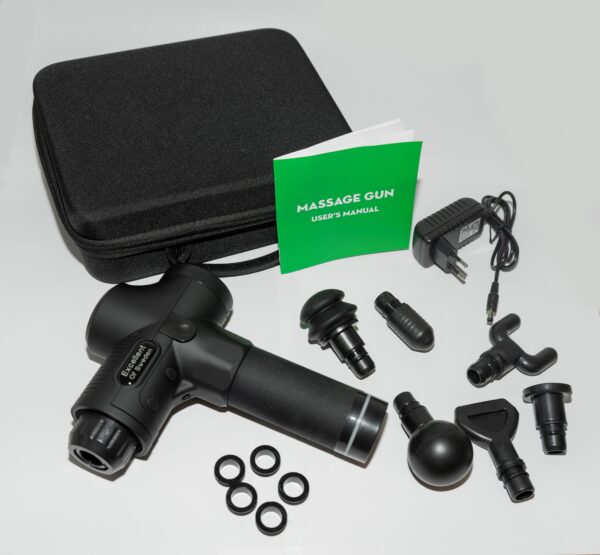 Powerful massage gun for deep tissue relief. Boost muscle recovery, ease pain, and improve mobility with handheld percussive therapy.